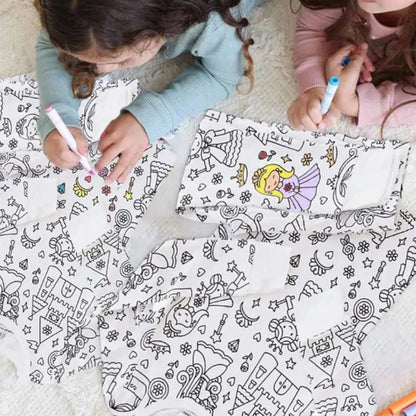 SueñaColor™ – Pijama Coloreable y Lavable