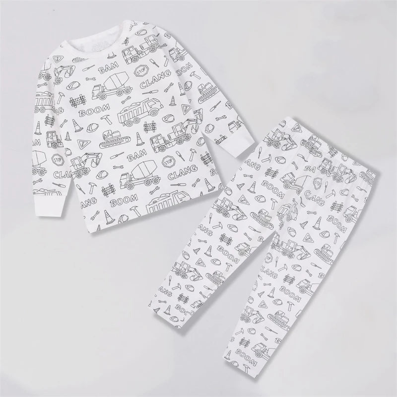 SueñaColor™ – Pijama Coloreable y Lavable